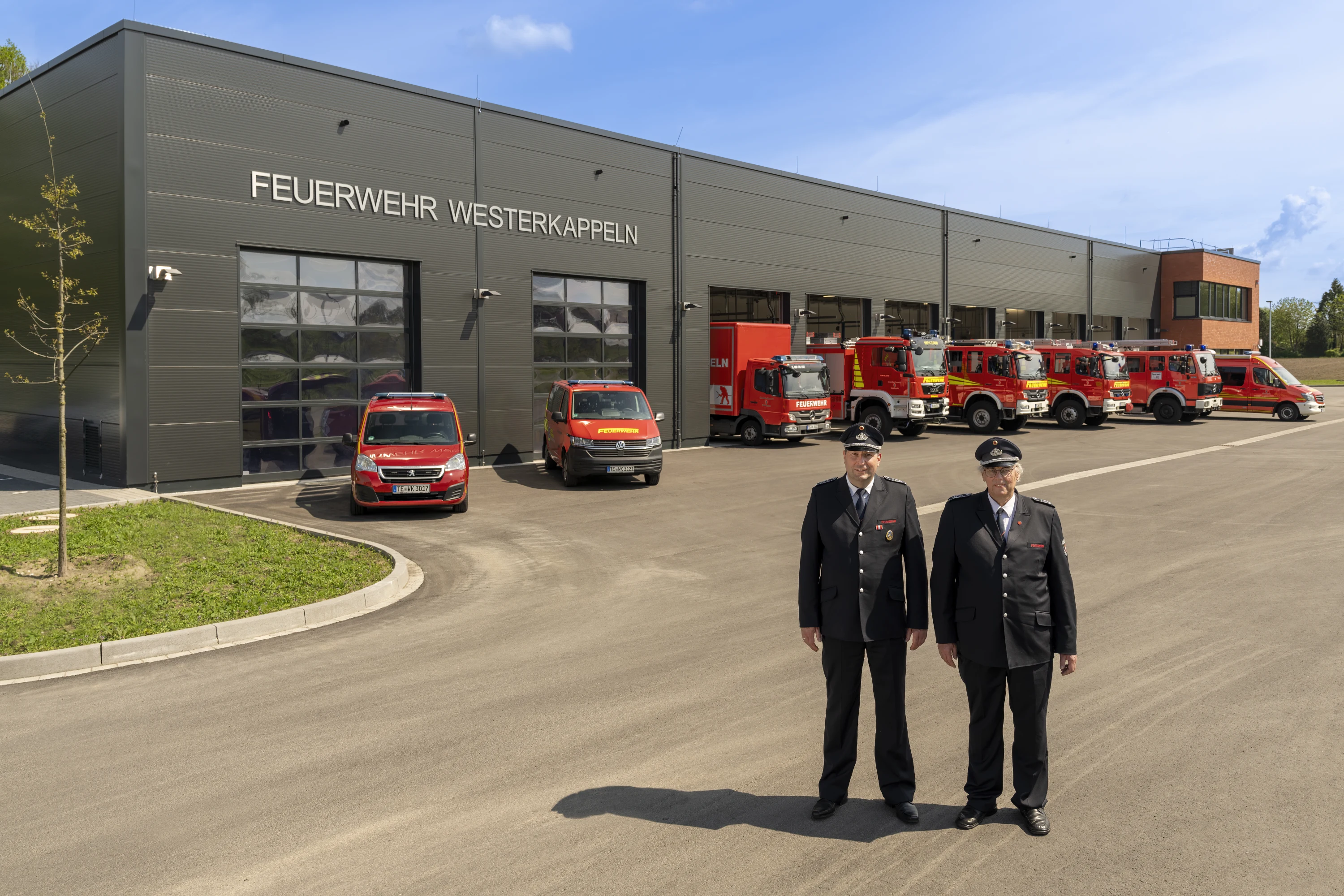 Feuerwehr Westerkappeln am Gerätehaus