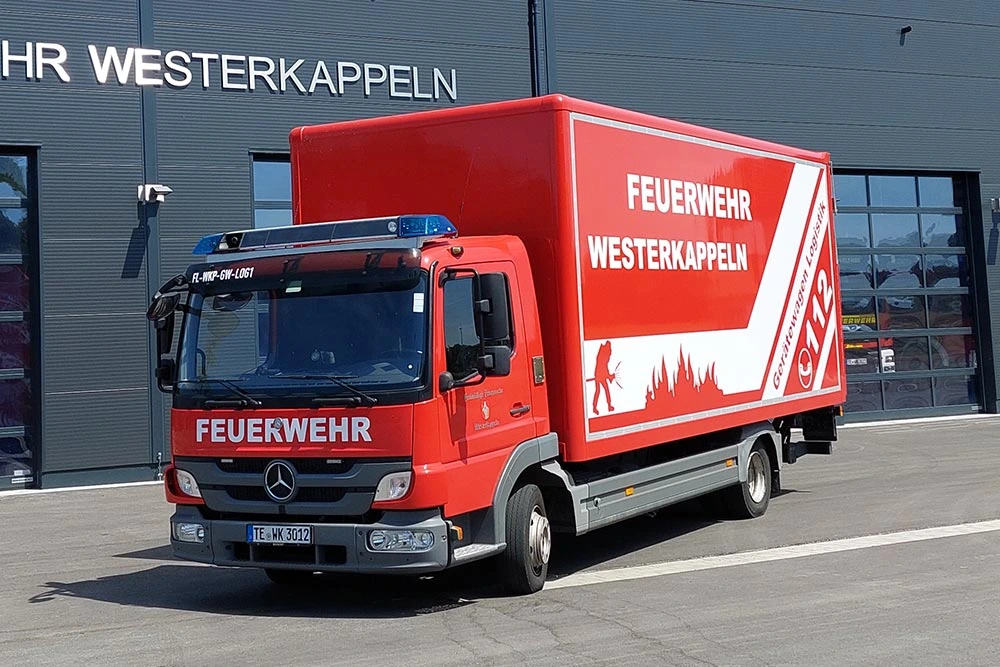 Gerätewagen Logistik der Feuerwehr Westerkappeln