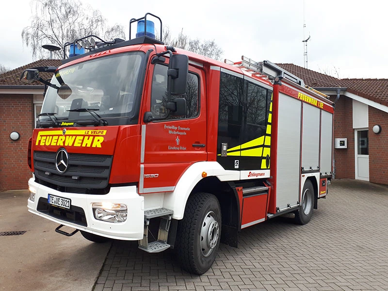 Hilfeleistungslöschfahrzeug 10 des Löschzugs Velpe